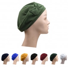 Mujer&apos;s Cotton Beret Fashion Hat Stylish Studded Design Comfortable Looks Great  eb-18281939